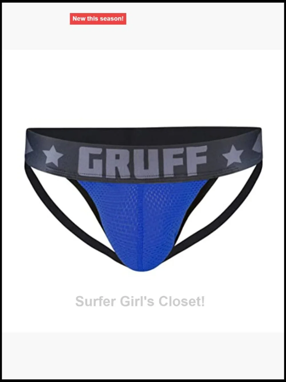 Gruff Pup Impact Jockstrap with Bulge-Boost Pouch